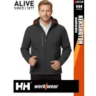Helly Hansen KENSINGTON DARKGREY kapucnis softshell kabát - munkaruha
