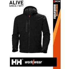 Helly Hansen KENSINGTON NAVY kapucnis softshell kabát - munkaruha