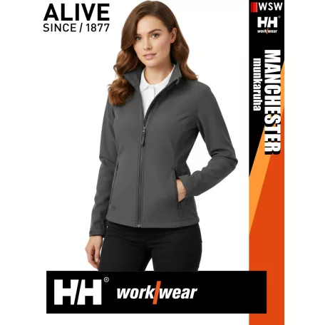 Helly Hansen MANCHESTER EBONY prémium női softshell kabát - munkaruha