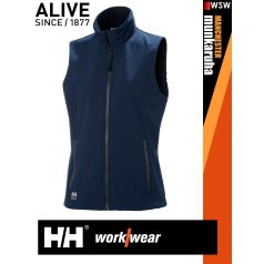   Helly Hansen MANCHESTER NAVY prémium női softshell mellény - munkaruha
