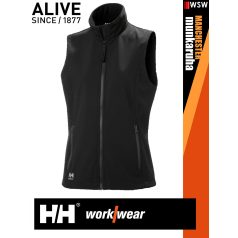   Helly Hansen MANCHESTER EBONY prémium női softshell mellény - munkaruha
