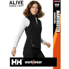   Helly Hansen MANCHESTER BLACK prémium női softshell mellény - munkaruha