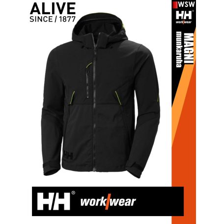 Helly Hansen MAGNI BLACK technikai munkakabát - munkaruha