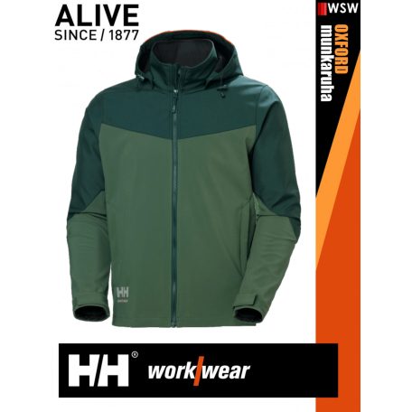 Helly Hansen OXFORD GREEN prémium soft munkakabát - munkaruha