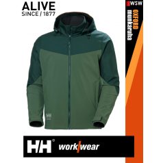   Helly Hansen OXFORD GREEN prémium soft munkakabát - munkaruha