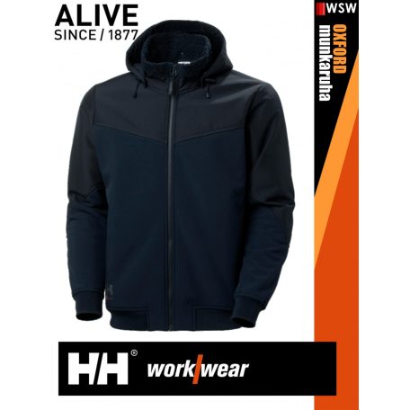 Helly Hansen OXFORD NAVY softshell bélelt munkakabát - munkaruha