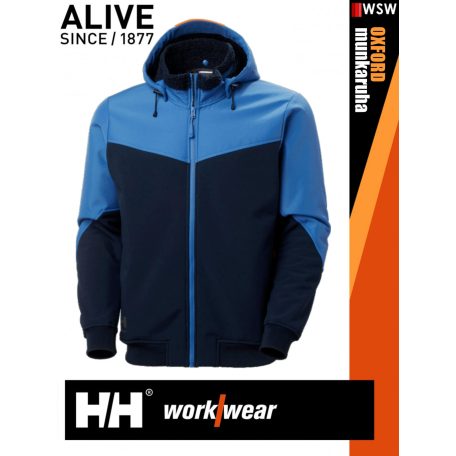 Helly Hansen OXFORD STONEBLUE softshell bélelt munkakabát - munkaruha