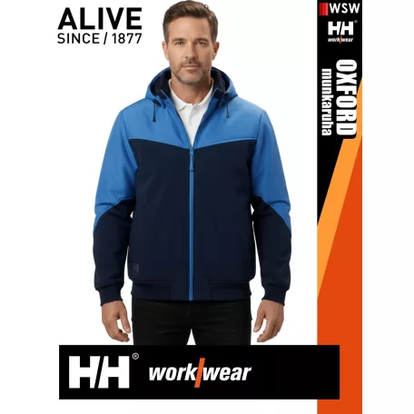 Helly Hansen OXFORD STONEBLUE softshell bélelt munkakabát - munkaruha