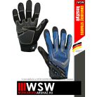 .Engelbert Strauss MIRAGE BLUE kombinált technikai bőrkesztyű - munkakesztyű