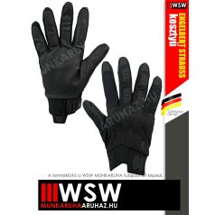   .Engelbert Strauss TRAIL BLACK ALLSEASON kombinált technikai - munkakesztyű