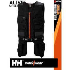 Helly Hansen CHELSEA EVOLUTION BLACK sokzsebes technikai mellény - munkaruha