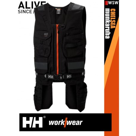 Helly Hansen CHELSEA EVOLUTION BLACK sokzsebes technikai mellény - munkaruha