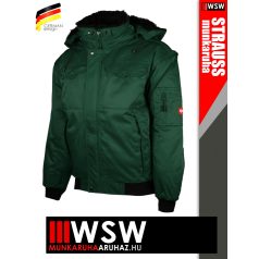 Engelbert Strauss FUNCTIONAL GREEN 4IN1 technikai pilótakabát - munkaruha