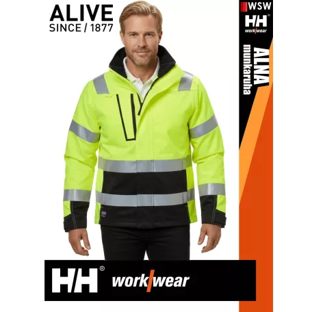 Helly Hansen ALNA 2.0 YELLOWHV technikai stretch kabát - munkaruha