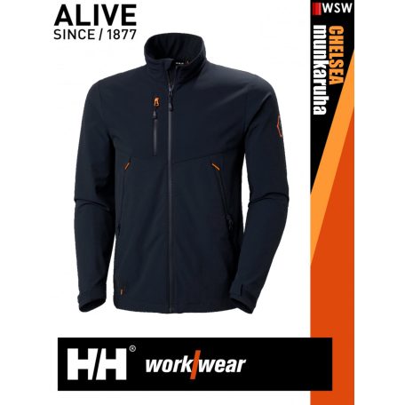 Helly Hansen CHELSEA EVOLUTION BLACK softshell munkakabát - munkaruha