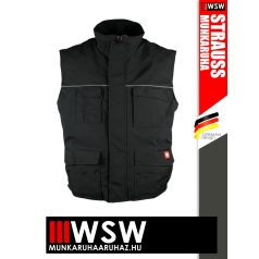   .Engelbert Strauss IMAGE BLACK bélelt technikai munkamellény - munkaruha