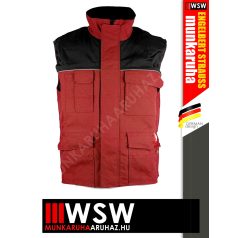 Engelbert Strauss IMAGE BLACK bélelt technikai munkamellény - munkaruha