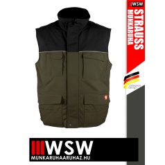 Engelbert Strauss IMAGE BLACK bélelt technikai munkamellény - munkaruha