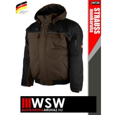   .Engelbert Strauss IMAGE BROWN bélelt technikai munkakabát - munkaruha