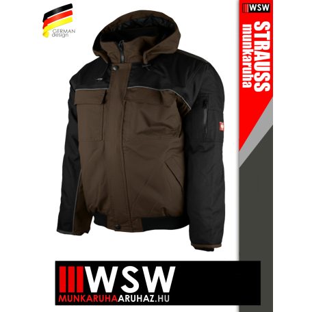 .Engelbert Strauss IMAGE BROWN bélelt technikai munkakabát - munkaruha