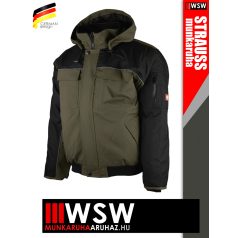   .Engelbert Strauss IMAGE OLIVE bélelt technikai munkakabát - munkaruha