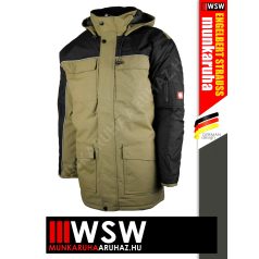   .Engelbert Strauss IMAGE BEIGE bélelt technikai munkakabát - munkaruha