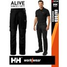 Helly Hansen OXFORD BLACVK CONNECT 4 irányú strech lengőzseb előkészítéses deréknadrág - munkaruha