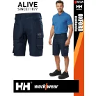 Helly Hansen OXFORD NAVY CONNECT pamutgazdag lengőzseb felcsatolással rendelkező rövidnadrág - munkaruha