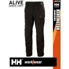 Helly Hansen KENSINGTON BLACK CONNECT lengőzseb cipzáros rugalmas deréknadrág - munkaruha
