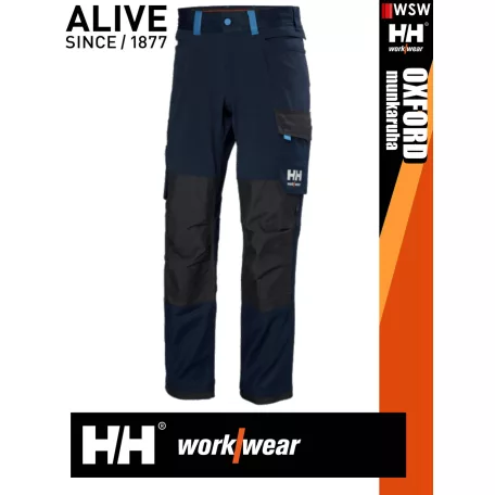 Helly Hansen OXFORD NAVY 4 irányú strech lengőzseb előkészítéses deréknadrág - munkaruha