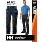 Helly Hansen OXFORD NAVYEBONY pamutgazdag 4 irányú strech deréknadrág - munkaruha