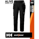Helly Hansen OXFORD NAVYEBONY pamutgazdag 4 irányú strech deréknadrág - munkaruha
