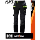 Helly Hansen OXFORD NAVYEBONY pamutgazdag 4 irányú strech deréknadrág - munkaruha