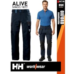   Helly Hansen OXFORD NAVYEBONY pamutgazdag 4 irányú strech cargo deréknadrág - munkaruha