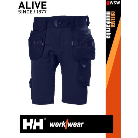 Helly Hansen CHELSEA EVOLUTION BLACK technikai lengőzsebes rövidnadrág - munkaruha