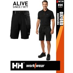   Helly Hansen OXFORD BLACK CONNECT pamutgazdag lengőzseb felcsatolással rendelkező rövidnadrág - munkaruha