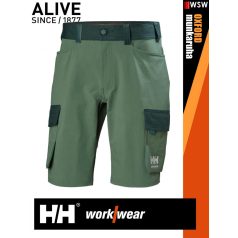   Helly Hansen OXFORD GREEN pamutgazdag rendelkező rövidnadrág - munkaruha