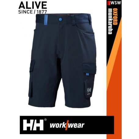 Helly Hansen OXFORD NAVY pamutgazdag rendelkező rövidnadrág - munkaruha