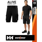 Helly Hansen OXFORD BLACK pamutgazdag rendelkező rövidnadrág - munkaruha