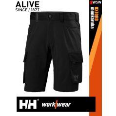   Helly Hansen OXFORD BLACK pamutgazdag rendelkező rövidnadrág - munkaruha