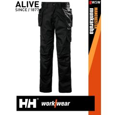   Helly Hansen MANCHESTER BLACK prémium technikai lengőzsebes női deréknadrág - munkaruha