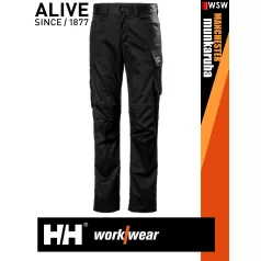   Helly Hansen MANCHESTER BLACK prémium technikai női deréknadrág - munkaruha