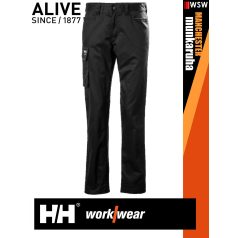   Helly Hansen MANCHESTER BLACK prémium technikai női deréknadrág - munkaruha
