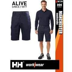   Helly Hansen MANCHESTER NAVY prémium technikai férfi rövidnadrág - munkaruha