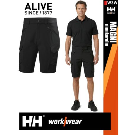 Helly Hansen MAGNI BLACK technikai rövidnadrág - munkaruha