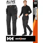 Helly Hansen KENSINGTON BLACK lengőzsebes rugalmas deréknadrág - munkaruha