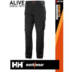   Helly Hansen KENSINGTON BLACK technikai rugalmas deréknadrág - munkaruha