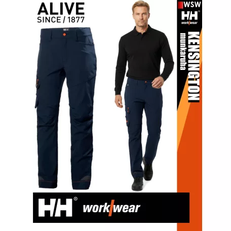 Helly Hansen KENSINGTON NAVY technikai rugalmas szervíznadrág - munkaruha