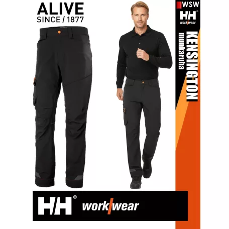 Helly Hansen KENSINGTON BLACK technikai rugalmas szervíznadrág - munkaruha
