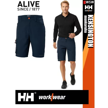 Helly Hansen KENSINGTON NAVY technikai rövidnadrág - munkaruha